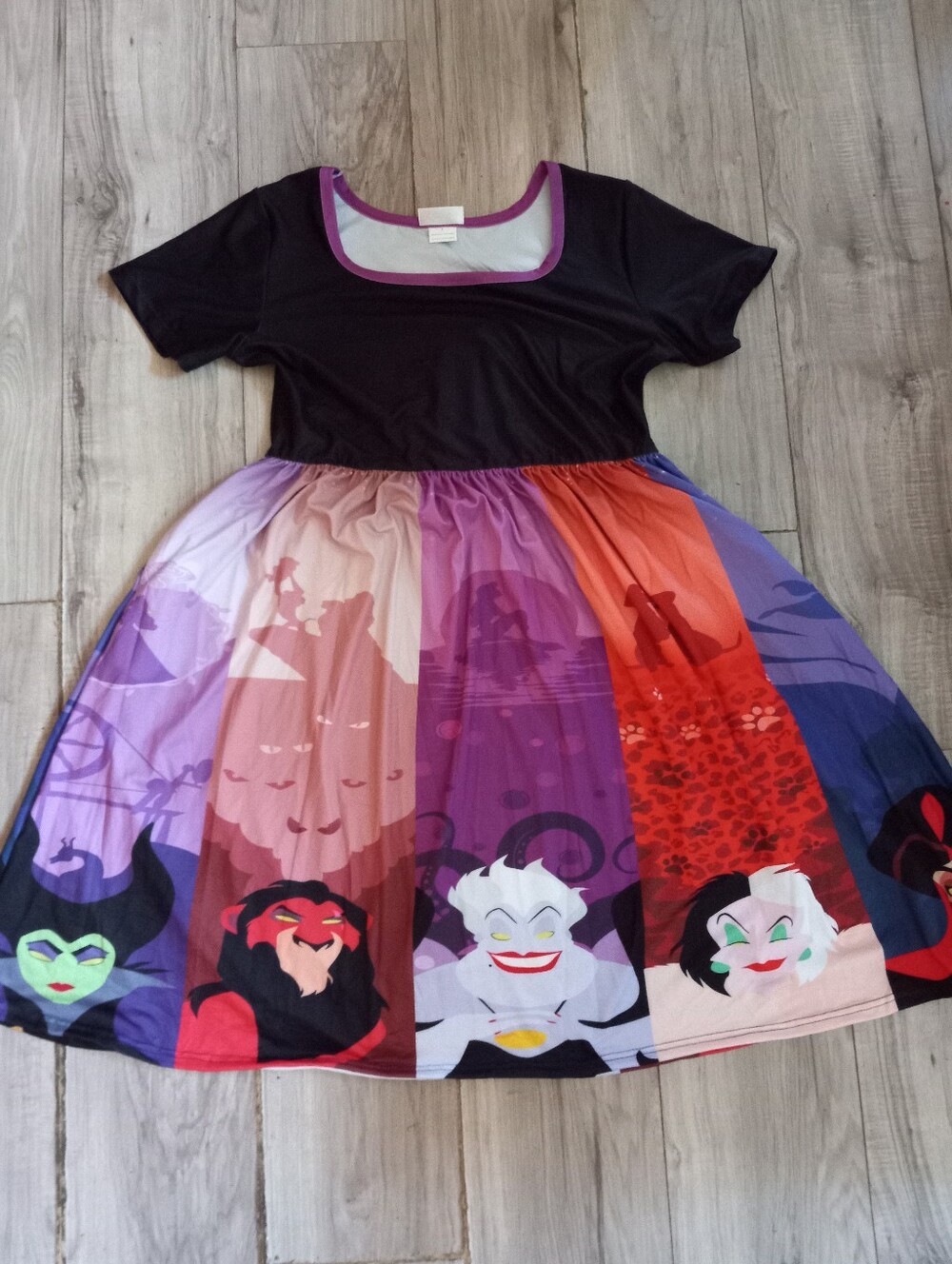 Disney Villains Ladies Dress L